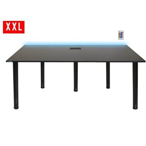 SyberDesk Gaming desk PRO LED XXL, Game desk, 165x68