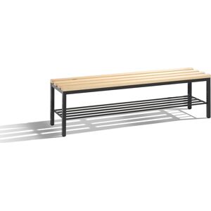 Cp Fritstående Bænk Med Skohylde, 150 Cm