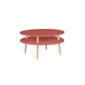 Ragaba Ufo Sofabord Diameter 70cm X Højde 35cm Antik Pink