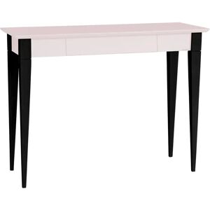 Ragaba Mimo Skrivebord - 105x40cm Sorte Ben / Pink