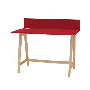Ragaba Luka Asketræ Skrivebord 110x50cm / Rød