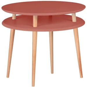 Ragaba Ufo Sofabord Diameter 70cm X Højde 61cm Antik Pink