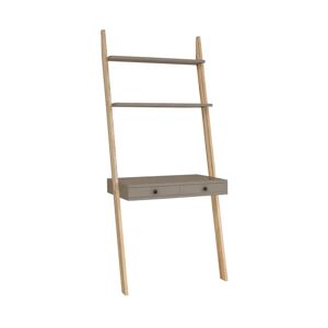 Ragaba Leno Stigehylde Skrivebord 79x183cm Brun