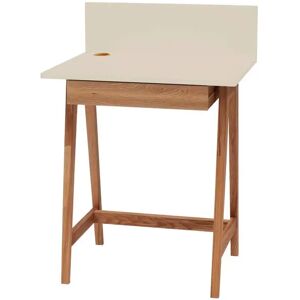 Ragaba Luka Skrivebord 65x50cm Med Skuffe Eg Brun Beige