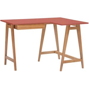 Ragaba Luka Hjørneskrivebord B115cm X D85cm Antik Pink Eg Højre Side