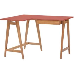 Ragaba Luka Hjørneskrivebord B115cm X D85cm Antik Pink Eg Venstre Side