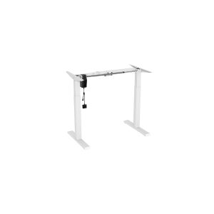 Ergoofficeeu Ergo Office ER-403 Sit-stand Desk Table Frame Electric Height Adjustable Desk Office Table Without Table Top White