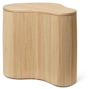 Ferm Living Isola Storage Table H: 46 cm - Natural