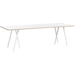 HAY Loop Stand Table 180x87,5 cm - White/White Laminate