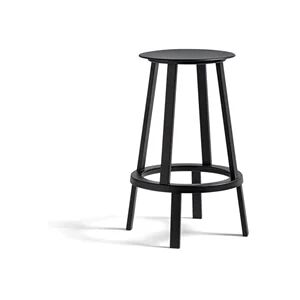 HAY Revolver Bar Stool Low H:65 cm - Black