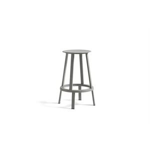 HAY Revolver Bar Stool Low H:65 cm - Grey