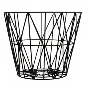 Ferm Living Wire Basket Large Ø: 60 cm - Black