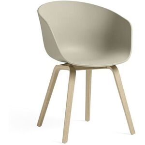 HAY AAC 22 About A Chair SH: 46 cm - Lacquered Oak Veneer/Pastel Green