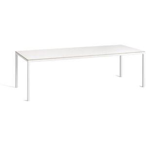 HAY T12 Table 250x95 cm - White Powder Coated Aluminium/White Laminate