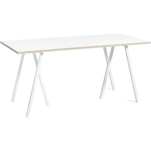 HAY Loop Stand Table 160x77,5 cm - White/White Laminate