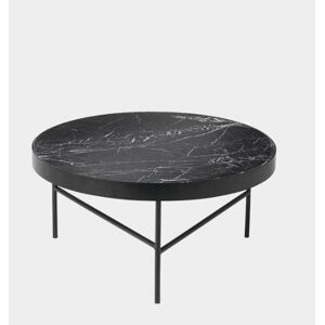 Ferm Living Marble Table Large Ø: 70,5 cm - Black