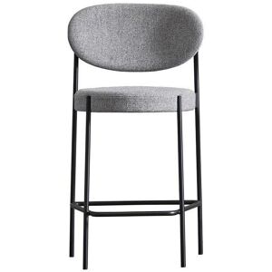 Verpan Series 430 Bar Stool High 75 - Light Grey/Hallingdal 65