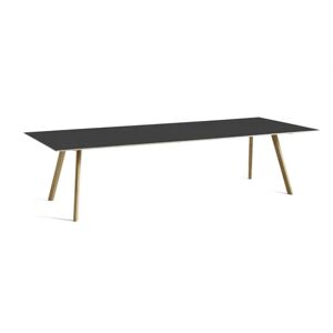 Hay CPH30 Table 300x90 cm - Soaped Solid Oak/Black Linoleum