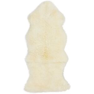 Natures Collection New Zealand Sheepskin Rug Long Wool 135x60 cm - Ivory