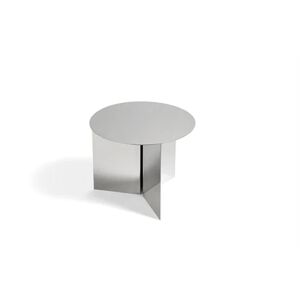 Hay Slit Table Round Side Table Ø: 45 cm - Mirror