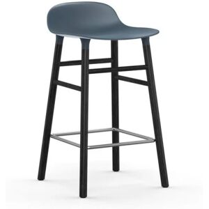 Normann Copenhagen Form Barstol SH: 65cm - Blå/Sort Eg