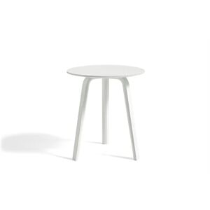 Hay Bella Coffee Table Ø: 45 cm - White Lacquered Oak