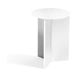 HAY Slit Table High Ø: 35 cm - White