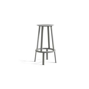 HAY Revolver Bar Stool High H:76 cm - Sky Grey