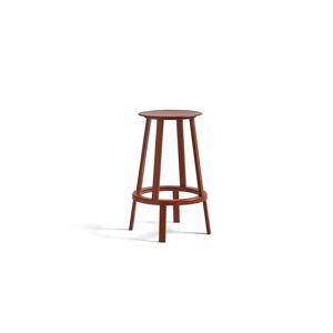 HAY Revolver Bar Stool Low H:65 cm - Red