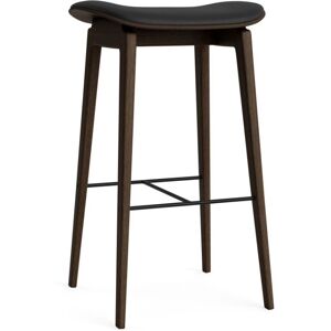 NORR11 NY11 Barstol H: 75 cm - Dark Smoked Oak/Ultra Black 41599