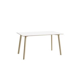 HAY CPH Deux 210 Table 140x75x73 cm - Untreated Solid Beech/Pearl White Laminate