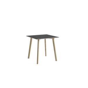 HAY CPH Deux 210 Table 75x75x73 cm - Untreated Solid Beech/Stone Grey Laminate
