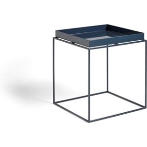 Hay Tray Table M 40x40 cm - Deep Blue High Gloss