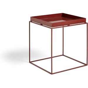 Hay Tray Table M 40x40 cm - Chocolate High Gloss