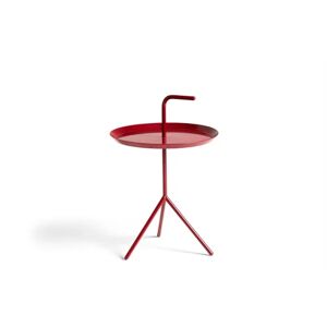 HAY DLM Don´t Leave me Side Table Ø: 38 cm - Cherry Red High Gloss