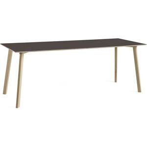 HAY CPH Deux 210 Table 200x75x73 cm - Untreated Solid Beech/Stone Grey Laminate