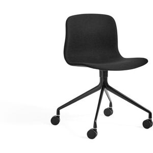 HAY AAC 15 About A Chair SH: 46cm - Black Powder Coated Aluminium/Steelcut 190