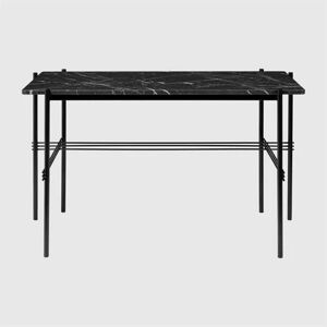 GUBI TS Deck, 120x60 cm - Black/Black Marquina Marble