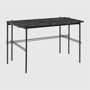 GUBI TS Deck, 120x60 cm - Black/Grey Emperador Marble
