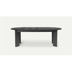 Ferm Living Bevel Table Extendable 2 Ø: 117-217 cm - Black Oiled Oak
