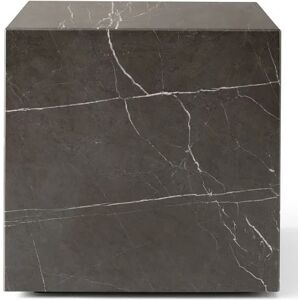 Audo Copenhagen Plinth Cubic H: 40 cm - Brown/Grey Kendzo Marble