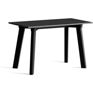 HAY CPH Deux 215 Bench 75x35x45 cm - Black Ink Lacquered Solid Beech/Ink Black Laminate