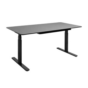 Paustian WD01 Work Desk 140x80 cm - Black Linoleum/Black