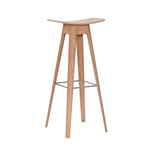 Andersen Furniture HC1 barstol SH: 80 cm - Eg Finér/Hvidpigmenteret Eg