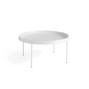 HAY Tulou Coffee Table Ø: 75 cm - Off White/Off White