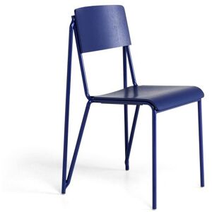 HAY Petit Standard Spisebordsstol SH: 47 cm - Ultra Marine Blue Powder Coated Steel/Ultra Marine Blue Stained