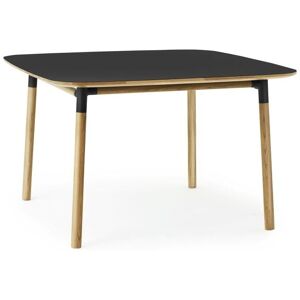 Normann Copenhagen Form Spisebord 120x120cm - Sort/Eg