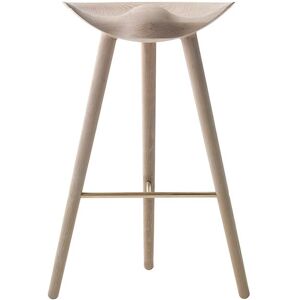 Audo Copenhagen ML42 Barstool SH: 77 cm - Eg/Messing