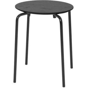 Ferm Living Herman Stool Taburet SH: 45 cm - Powder Coated Steel / Black