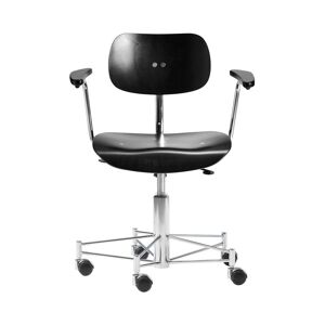 PLEASE WAIT to be SEATED SBG197R Office Chair With Armrest - Black